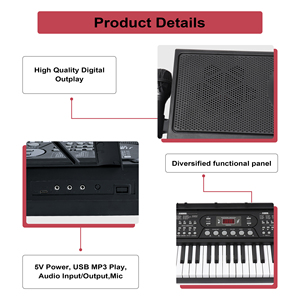 Clavier électronique portable BD MUSIC BD-669 à 61 touches, orgue électronique, piano numérique, instruments de musique à vendre - Product Image 2