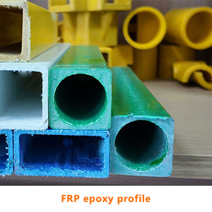 Ống vuông FRP, sợi thủy tinh GRP, profile ép đùn với dịch vụ uốn và cắt - Product Image 6