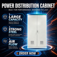 Armoire de distribution GGD 630A à conception modulaire, armoire de commutation électrique, boîte de distribution IP55, usage industriel, garantie d'un an