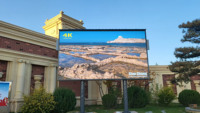 Module d'affichage LED publicitaire extérieur XinRui P4.0 1/8scan SMD 4mm multicolore, durable, luminosité 5000cd, angle de vision 170°