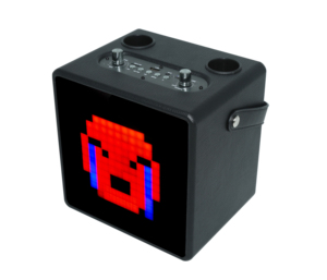 กล่อ<span class=keywords><strong>ง</strong></span>ไม้แบบย้อนยุคทำจากหนังลำโพ<span class=keywords><strong>ง</strong></span>ศิลปะพิกเซลพร้อมด้ามจับกล่องไม้สำหรับงานปาร์ตี้แบบพกพา - Product Image 2