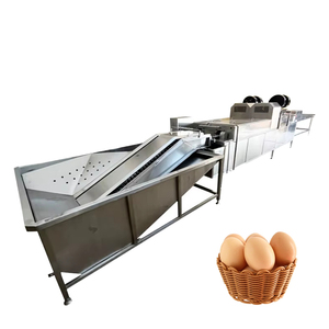 Automatic Egg Washer for Commercial Use Mud Removal & Cleaning 500pcs/min Capacity <b>Light</b> Inspection Machine - Product Image 1