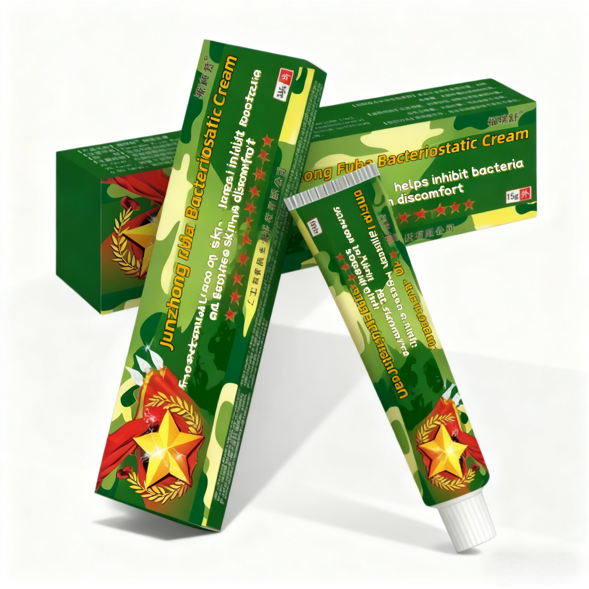 Organic Herbal 15g Nourishing Antibacterial Cream for Body External Use for Psoriasis Pruritus Skin