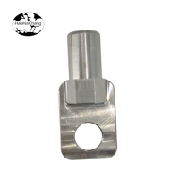 Connecteur à trou rond à filetage interne personnalisé en acier inoxydable, aluminium, laiton HHC-0804 12V HHC