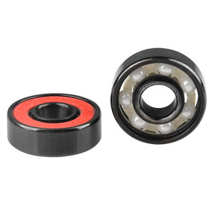Roulements de patins à roulettes et de skate en céramique ABEC 11 en acier inoxydable 608 - Product Image 1