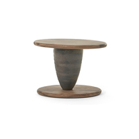 Parasol chinois au design moderne Mobilier en bois Tables d'angle originales pour salons Chambres à coucher et villas pour hôtels