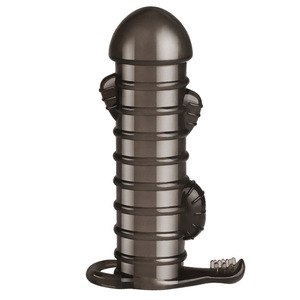 Cloudman Crystal Set Three Point Lightning <b>TPE</b> Penis Ring Set For Adult Stimulation - Product Image 1