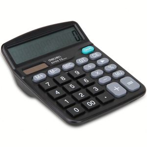 X808-1 เครื่องคิดเลขอเนกประสงค์ 50 ชิ้น/ล็อต แบตเตอรี่ 12 ชิ้น เครื่องคิดเลขขนาดเล็ก 12 หลัก เครื่องคิดเลขวิทยาศาสตร์ พลาสติก พลังงานแสงอาทิตย์ สำหรับสำนักงาน การเงิน อิเล็กทรอนิกส์ 12 หลัก - Product Image 1
