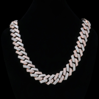 Nouveau produit : Bijoux de mode personnalisables, style hip-hop, chaîne cubaine pour hommes et femmes, collier en cuivre