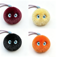 Jolie poupée intelligente en peluche en forme d'œil de dessin animé avec IA, porte-clés, cadeau pour enfants, petite poupée