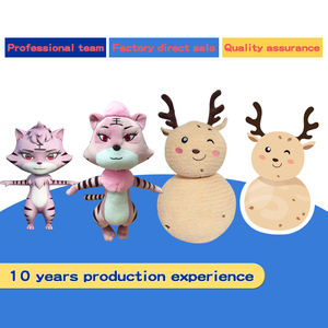 उच्च गुणवत्ता वाले कस्टम निर्मित कार्टून पशु भरे खिलौने का प्रचार ओएम प्लग प्लग-पैड कपास भरने के साथ आपका खुद का बनाते हैं - Product Image 4