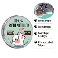 Marque privée Bio Vegan Baume Pour Animaux De Compagnie Sain Nourrissant Hydratant Réparateur Griffe Cire Naturel Chien Nez Soins Pet Toilettage