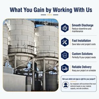 Système d'alimentation à vis pour poudre de ciment de pierre calcaire et sable, conteneur boulonné de 10 à 4000 tonnes, mini-silo horizontal pour ciment et gypse