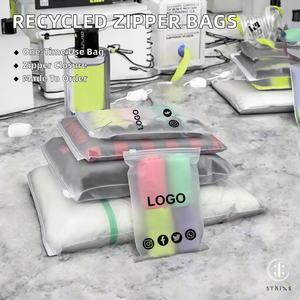 カスタム印刷されたリサイクルロゴジッパー包装大きなつや消しジップロックバルブPE <span class=keywords><strong>PVC</strong></span>プラスチック真空バッグ衣類用 - Product Image 3