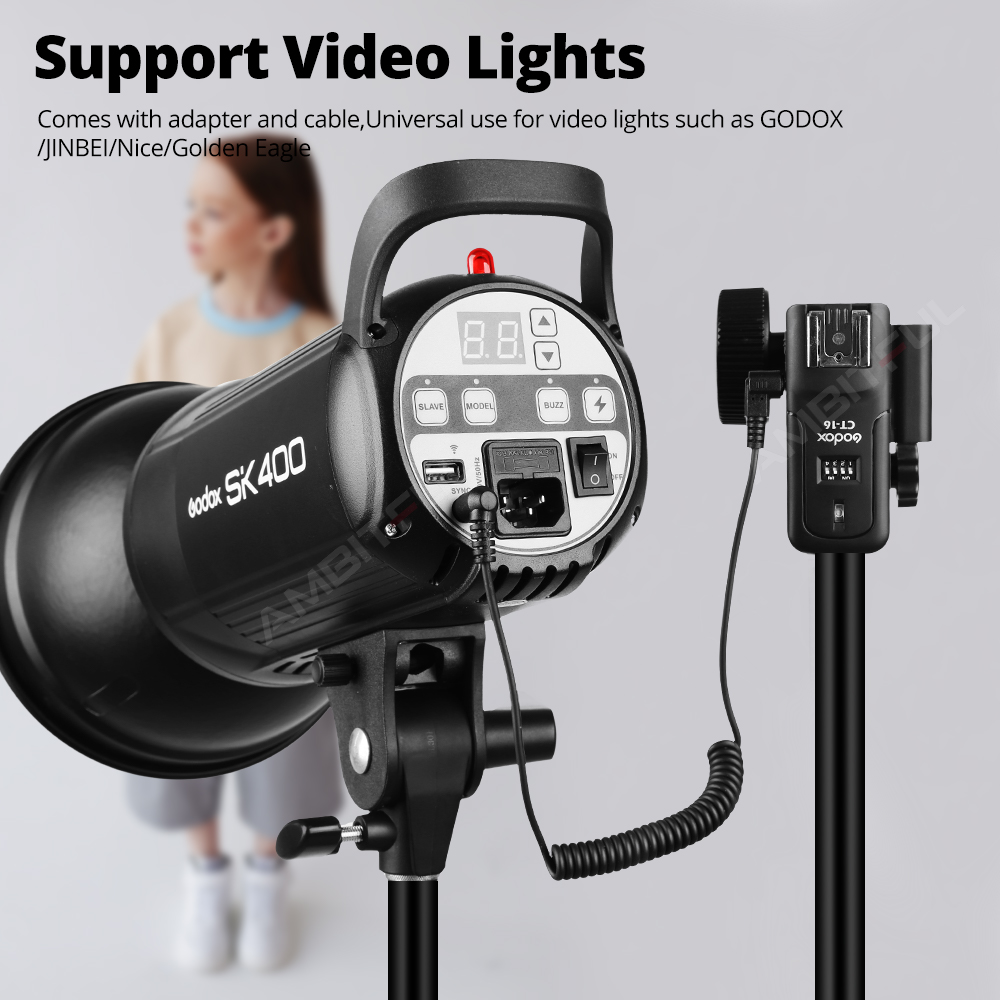 Godox CT-16チャンネルワイヤレスラジオフラッシュトリガー
