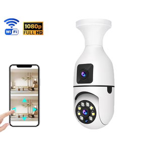 Factory Sell A6 PLUS Dual Lens Wifi <b>Camera</b> Home Baby <b>Wireless</b> Small Indoor Motion Detection Security Light Bulb CCTV <b>Mini</b> <b>Camera</b> - Product Image 1