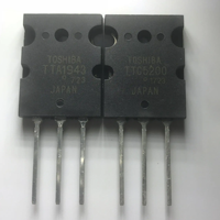 TTA1943 TTC5200 TTA 1943 ve TTC 5200 TO-3PL 200W 2-CH Stereo ses güç amplifikatörü NPN PNP transistör orijinal yeni