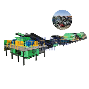 Nouvelle solution de tri des déchets, ligne de récupération des matériaux, ligne de tri des déchets mixtes, équipement de recyclage des ordures - Product Image 1