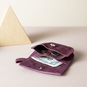 กระเป๋าสตางค์ Boshiho สำหรับใส่บัตร กระเป๋าสตางค์อัจฉริยะสำหรับผู้หญิง กระเป๋าสตางค์แบบพับได้ ดีไซน์เนอร์แฟชั่น กระเป๋าใส่เหรียญแท้ กระเป๋าสตางค์ผู้หญิง Forever Young - Product Image 6