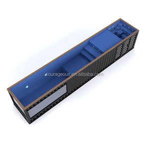 Piscina de Contenedor Marítimo de 20 pies con Ventana de Vidrio - Piscina Elevada con Filtración y LED <span class=keywords><strong>para</strong></span> Hoteles y Resorts - Product Image 2