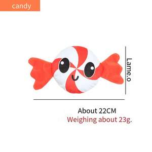 Piccola forma piatta ecologica in gomma TPR legno cane e gatto giocattolo in carta resistente ai morsi peluche popolare interattivo e movimento per animali - Product Image 6