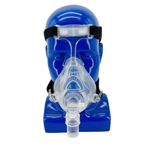 <span class=keywords><strong>Masque</strong></span> CPAP facial complet de qualité médicale certifié CE Classe II avec coussin en silicone ventilé pour thérapie <span class=keywords><strong>respiratoire</strong></span> adulte - Product Image 2