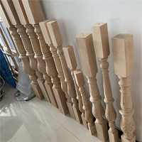 Wohndekor Villa-Nutzung Eichenholz-Treppengeländer Holztreppen-Baluster