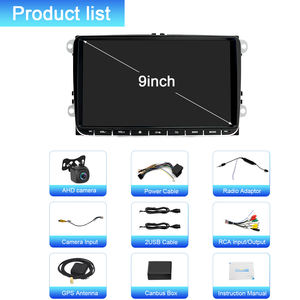 Estéreo para Auto para Todos los Modelos, <span class=keywords><strong>Radio</strong></span> Estéreo para Auto de 9 Pulgadas. Para Passat B6 2007-2011, Navegación GPS, 2+32G, CarPlay, 2gb+64gb - Product Image 6