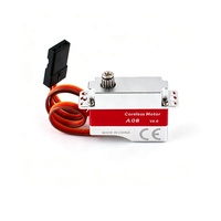 Micro-servo HV A08 V6.0 sans noyau à engrenages métalliques de haute qualité 3.2Kgf.cm 0.09sec pour planeur DLG