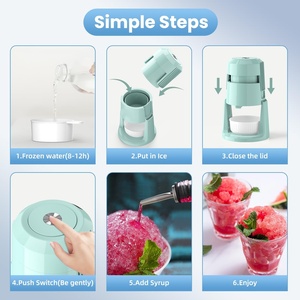 Máquina <span class=keywords><strong>de</strong></span> <span class=keywords><strong>Hielo</strong></span> Portátil Personalizable OEM - 2 Velocidades, Material Seguro para Alimentos, Color Blanco, Cable <span class=keywords><strong>de</strong></span> Alimentación <span class=keywords><strong>de</strong></span> 1.3m Incluido, Uso Doméstico y Exterior - Product Image 6