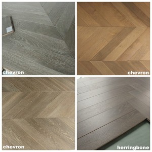 Revêtement de bois en chevron, bois dur avec chevrons, 3mm, 14mm, 1 pièce - Product Image 4