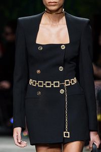 Women S <b>Chain</b> <b>Belt</b> Metal Waist <b>Belt</b> Chunky Belly Link <b>Belt</b> - Product Image 3