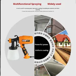 <span class=keywords><strong>Pistolet</strong></span> de pulvérisation électrique 220V, <span class=keywords><strong>pistolet</strong></span> de désinfection industriel, portable, utilisation intérieure/extérieure, 2000PSI, 800ml, comprend 2 buses de nettoyage - Product Image 2