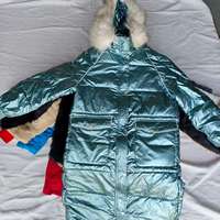 W13-1 Vente en gros de vestes d'hiver d'occasion pour femmes, épaisses et chaudes, couleurs mélangées, haute qualité, 95% propres