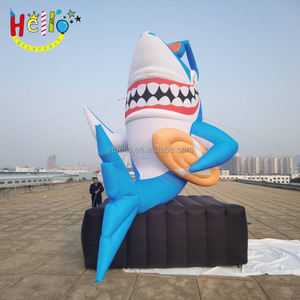 China inflable océano Animal modelo personalizado globo tiburón inflable para decoración de <span class=keywords><strong>acuario</strong></span> - Product Image 5