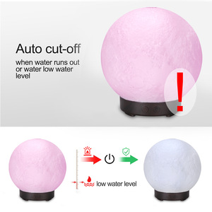 Máy Khuếch Tán Hương Thơm 200Ml Đèn LED Mặt Trăng Để Bàn Với Máy Tạo Độ Ẩm Không Khí Mát Mẻ Máy Khuếch Tán Ánh Sáng 3D Đèn Mặt Trăng - Product Image 4