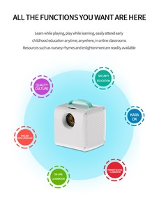 Mini Proyector Portátil con Asa, Proyector de Video HD para Cine en Casa y Noches de Cine al Aire Libre - Product Image 5