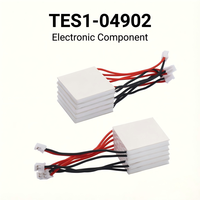 Plaque de refroidissement thermoélectrique ANLING Peltier TEC, module de refroidissement semi-conducteur, modèle TES1-04902 15x15x4.0mm pour les produits de beauté
