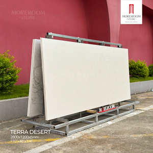 Panel de Pared Moderno de <span class=keywords><strong>Piedra</strong></span> Sinterizada Volcánica Beige Claro de 1200x2800 mm, Acabado Mate, Azulejos de <span class=keywords><strong>Piedra</strong></span> Artificial, Modelo 3D para Cocina - Product Image 1