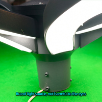Lampes solaires tout-en-un 30w 50W 120w 200w 300w pour éclairage de Villa 2 Types lampes de jardin à énergie solaire à haute efficacité
