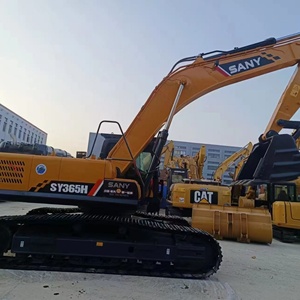 Excavadora de cadenas Sany SY365H color naranja, equipo de construcción, máquina de excavación de alta resistencia, caja de cambios PLC, bomba hidráulica - Product Image 2