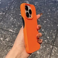 Coque de protection en silicone pour iPhone 15 Pro MAX 14 13 12 11 Pro MAX, sensation de peau, accessoire mobile