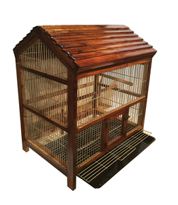 Diseño Atractivo 	 Jaulas Plegables para Mascotas, Jaula de Madera para Pájaros, Jaulas Grandes para Pericos, Jaula de Cría de Aves - Product Image 3