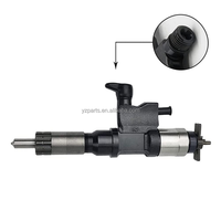 095000-5344 095000-5342 Suku Cadang Mesin Diesel Injektor Nosel Injektor Bahan Bakar Rakitan Injektor Common Rail untuk Isuzu 4HK1 6HK1