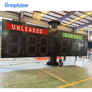 Preço de gás de led de 7 segmentos flip <span class=keywords><strong>3</strong></span> dígitos, exibição de preço de gás para estação de gás - Product Image 4