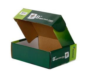 Cajas de automontaje de cartón corrugado personalizadas, plástico brillante/mate, laminado en relieve, ecológico, reciclable - Product Image 1