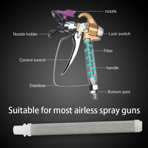 Pistolet de pulvérisation sans air, avec filtre à 60 mailles, en acier inoxydable 304, résistant à la corrosion, pour <span class=keywords><strong>Wagner</strong></span>, sans air - Product Image 3