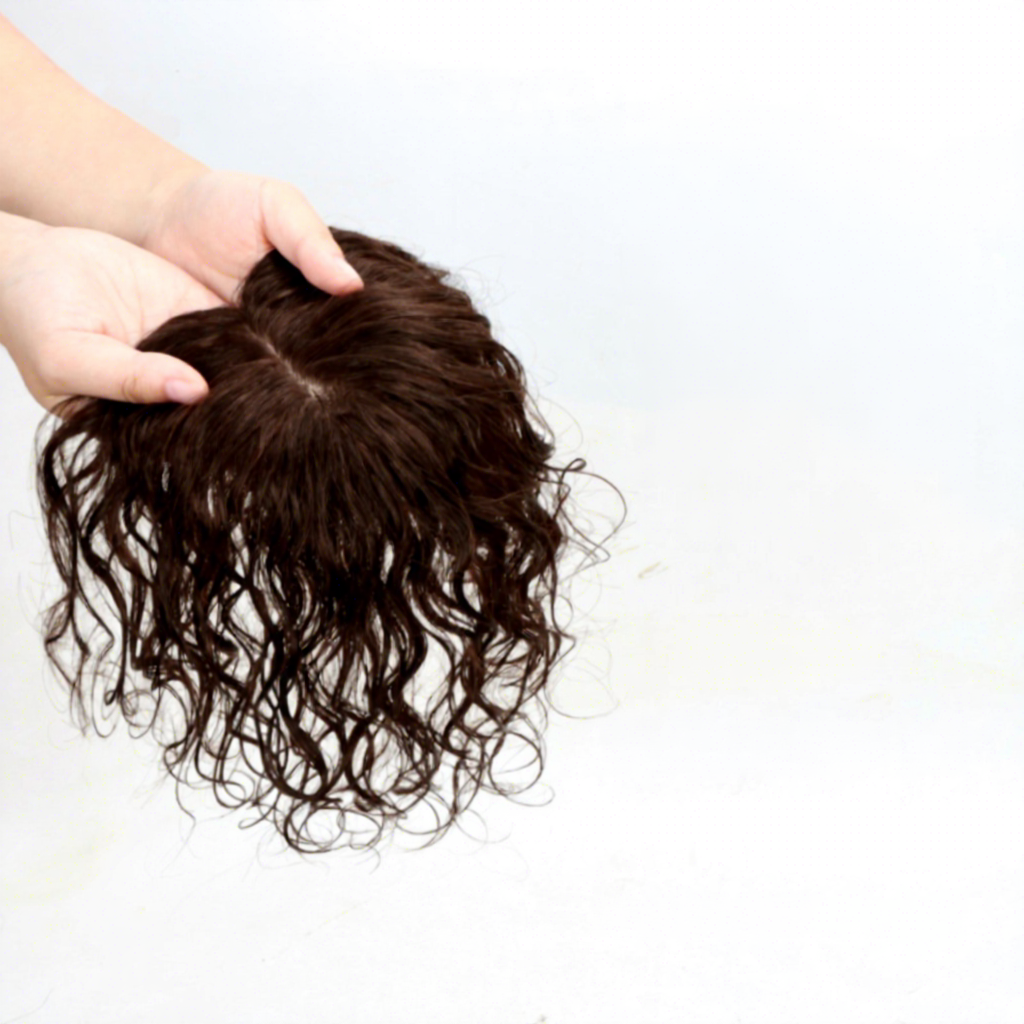 710 brun foncé 20cm - Aiguille neuve permanente à chaud pour bouclage