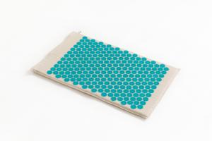 Set matras katun lipat dengan bantal, Set matras katun lipat dengan bantal untuk pijat akupuntur punggung & leher, tas pembawa warna kustom - Product Image 6