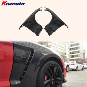 Pour Ford <span class=keywords><strong>Mustang</strong></span> 2 portes 2015-17 carbone GT3 Style paire de garde-boue ventilé côté avant - Product Image 1